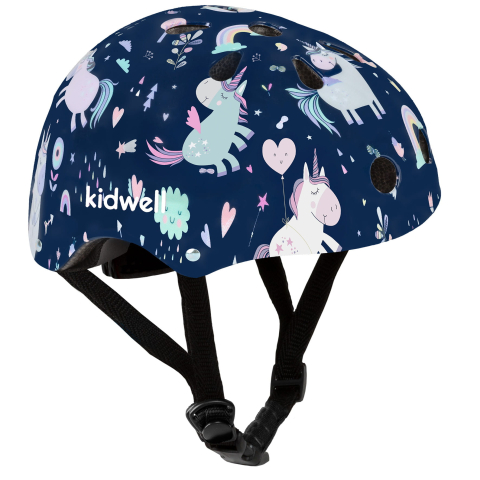 Casca de protectie pentru copii, sistem de reglare, M, 52-56 cm, 3 ani+, ORIX PLUS Unicorn, Kidwell [3]