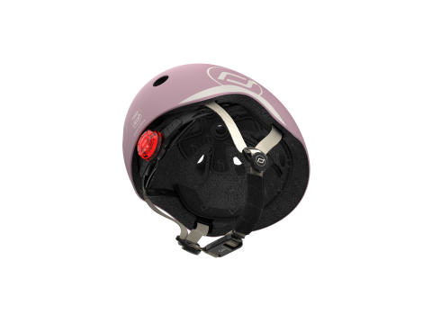 Casca de protectie pentru copii, sistem de reglare magnetic cu led, XXS-S, 45-51 cm, 1 an+, Wildberry, Scoot & Ride [6]