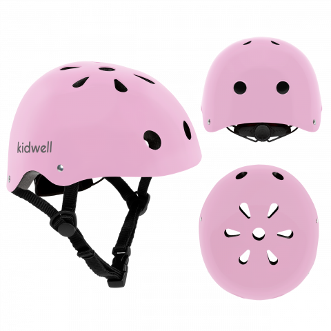 Casca de protectie - Casca de protectie pentru copii, sistem de reglare, S, 48-52 cm, 1 an+, Orix Pink, Kidwell