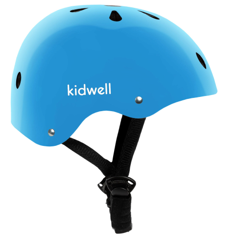 Casca de protectie pentru copii, sistem de reglare, S, 48-52 cm, 1 an+, Orix Blue, Kidwell [1]