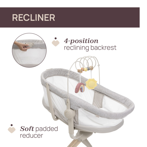 Cosulet multifunctional 4 in 1 Chicco Baby Hug Armonia, Scandinavian (Gri), 0 luni+ [9]