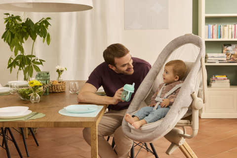 Cosulet multifunctional 4 in 1 Chicco Baby Hug Armonia, Scandinavian (Gri), 0 luni+ [16]