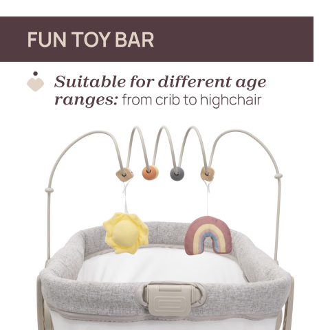 Cosulet multifunctional 4 in 1 Chicco Baby Hug Armonia, Scandinavian (Gri), 0 luni+ [6]