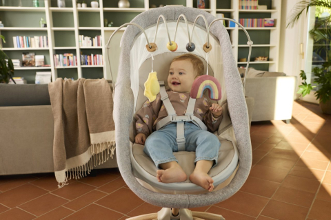 Cosulet multifunctional 4 in 1 Chicco Baby Hug Armonia, Scandinavian (Gri), 0 luni+ [17]