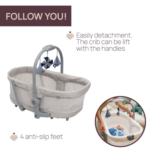 Cosulet multifunctional 5 in 1 Chicco Baby Hug Pro, BeigeLatte (Bej), 0luni+ [12]