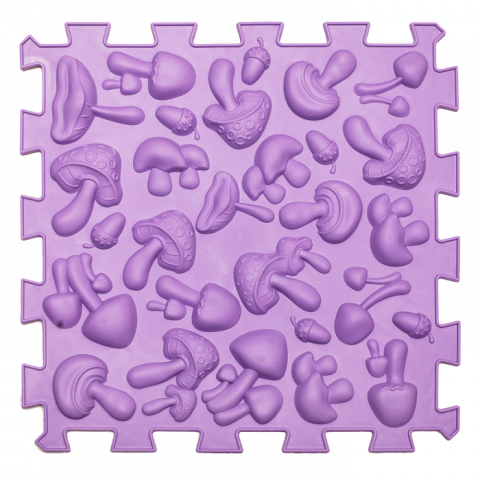 Covoraș ortopedic Puzzle „Mix” 8 elemente Pastel – joacă sănătoasă și reflexoterapie pentru toată familia - Copie [17]