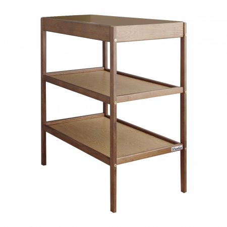 Masă de Înfășat Woodies Classic Changer – Lemn Masiv Vintage, 76x44x86 cm, cu 2 Rafturi Înalte [19]