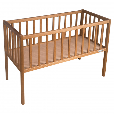 Patut mic, co-sleeping din lemn, Classic Vintage 90 x 40 cm [5]