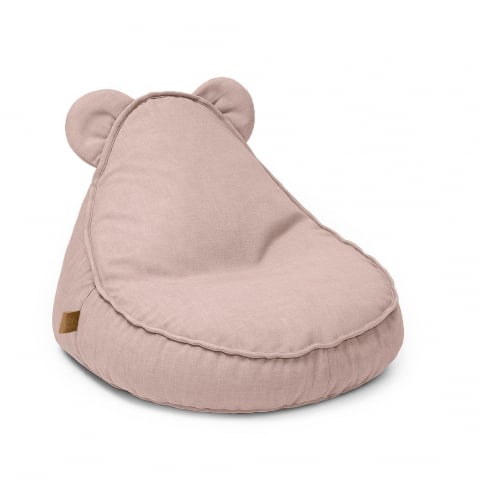 Fotolii - Fotoliu Puf MeowBaby® Outzy Teddy Sako, Material rezistent la apă și UV, rosy-dune-pink