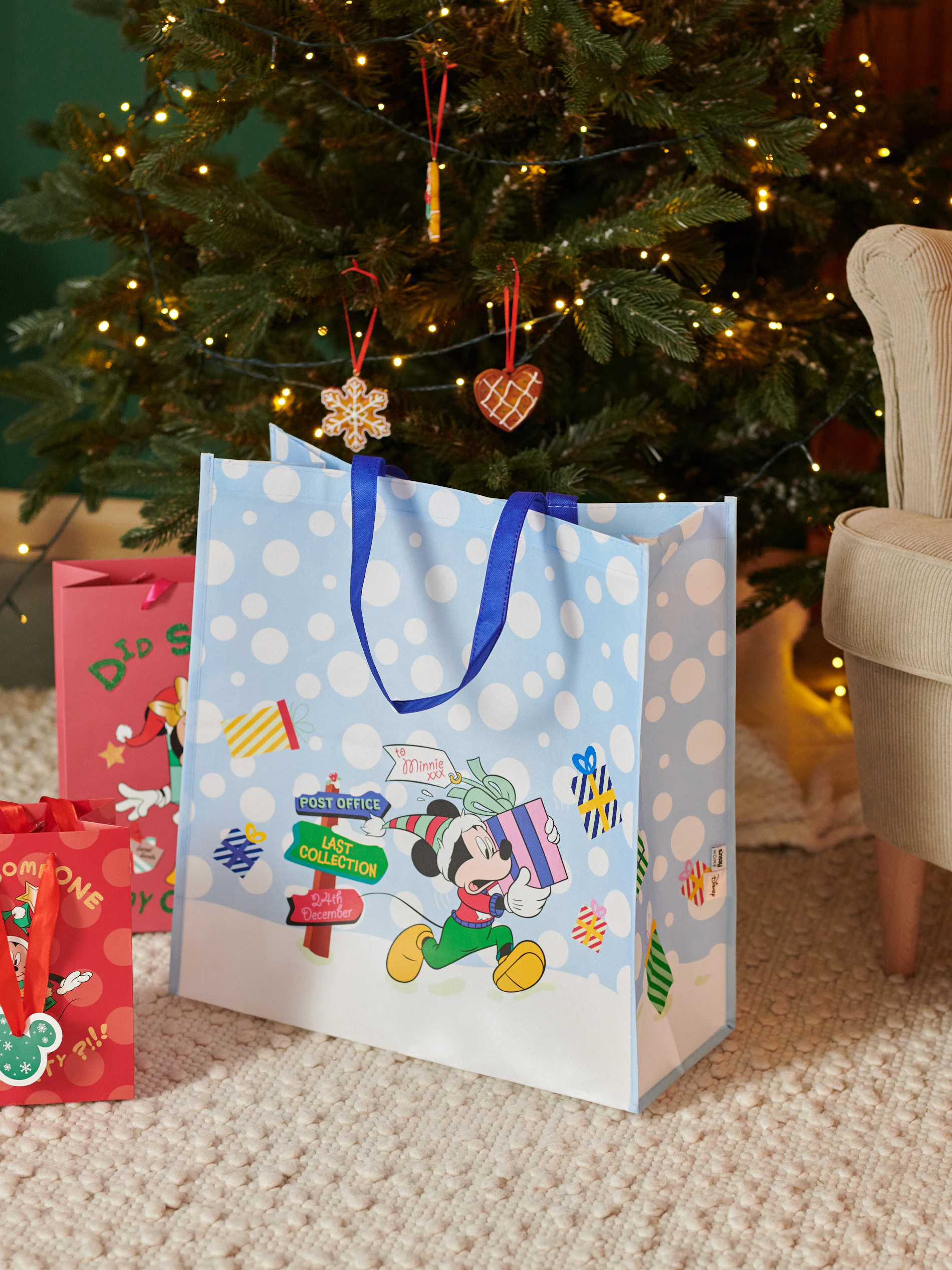 Oferte limitate - Geantă de cumpărături Disney – 45 × 20 × 27 cm