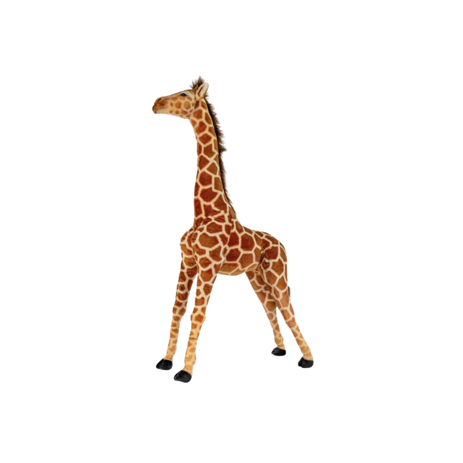 Animale de cameră (ride-on & decor) - Girafă decorativă Wild & Soft 130 cm – pluș premium mare pentru camera copilului