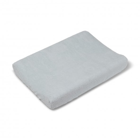 Saltele pentru infasat - Husă de protecție Azul pentru salteaua de înfășat – bumbac buclat, elastic pe contur, 80x50 cm, Bonjourbebé