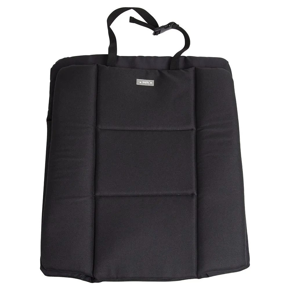 Husa de protectie universala pentru bancheta masinii, SaroBaby, sistem antialunecare, impermeabila, lavabila, super captusit, neagra [4]