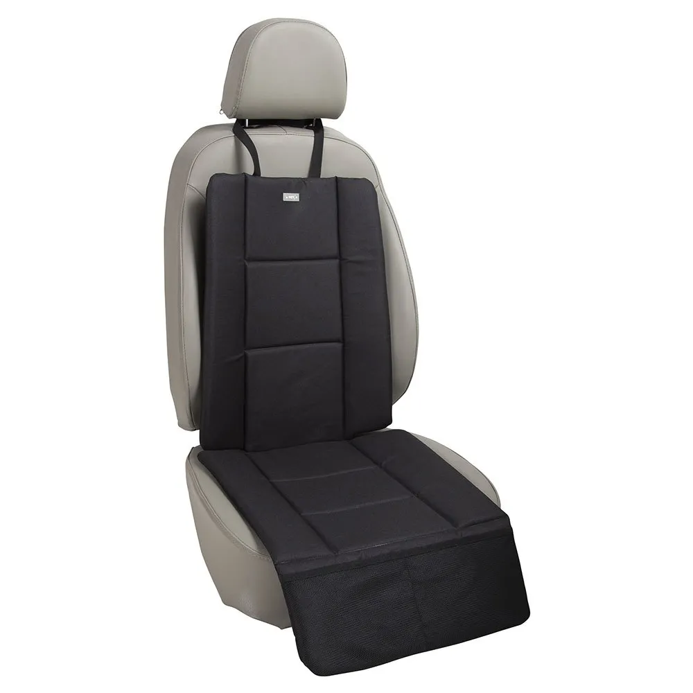 Accesorii carucioare - Husa de protectie universala pentru bancheta masinii, SaroBaby, sistem antialunecare, impermeabila, lavabila, super captusit, neagra