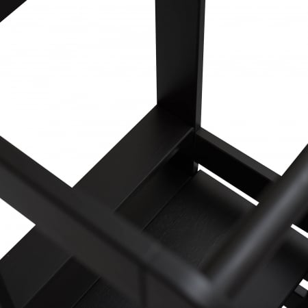 Inaltator Learning Tower Ajustabil, Ajutor de bucatarie MeowBaby®, lemn Negru [5]