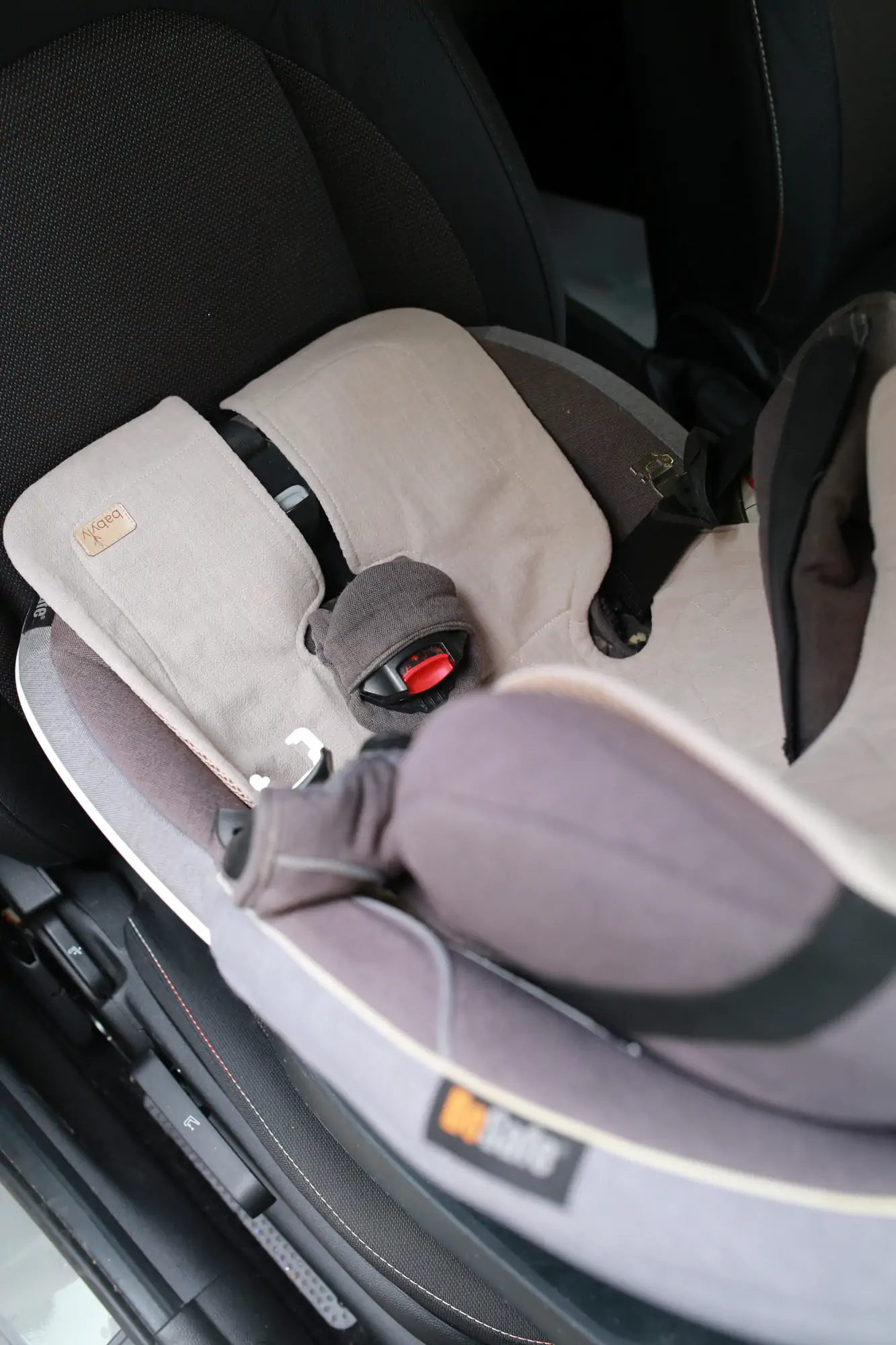 Insert din In pentru Scaun Auto BabyLy, Antitranspirație, Design 3D Respirabil, Cap și Spate, 9-18kg, Certificat [5]