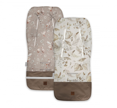 Articole transport - Insert Husa Bumbac Respirabila Carucior sport cu 2 fete, Boho / Gasca