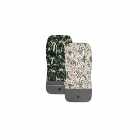 Accesorii carucioare - Insert Husa Bumbac Respirabila Carucior sport cu 2 fete, Animals Garden