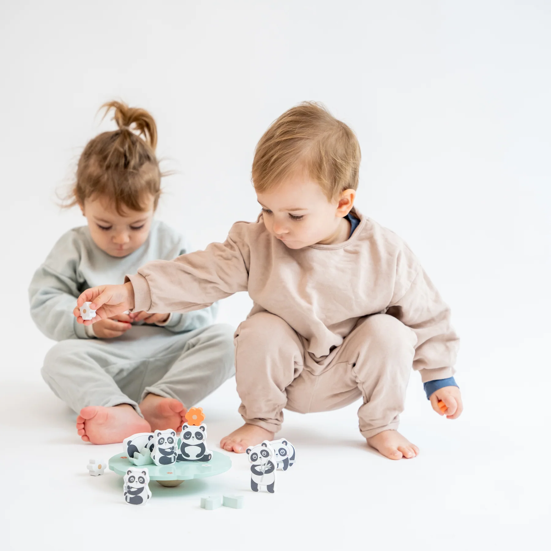 Joc de echilibru din lemn, "Slow Life", Saro Baby [3]