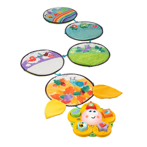 Joaca & Dezvoltare - Jucarie Chicco centru de activitati electronic Cele 4 anotimpuri, 9luni+