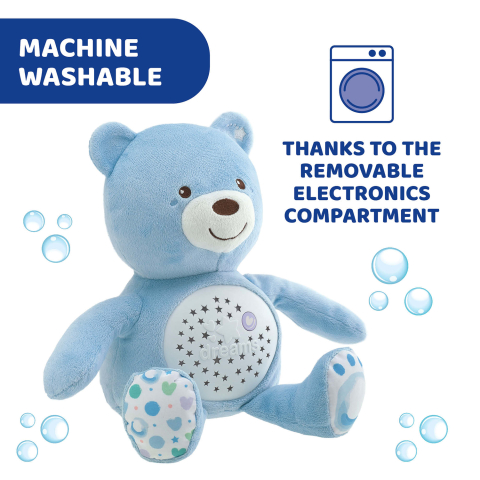Jucarie cu proiectie Chicco Ursuletul bebelus, albastra, 0luni+ [11]
