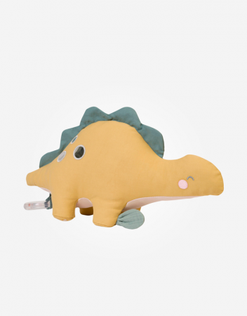 Jucarii senzoriale - Jucarie de activitate pentru bebelusi din pluș SaroBaby "Wild Dinos" Gigant - Multi