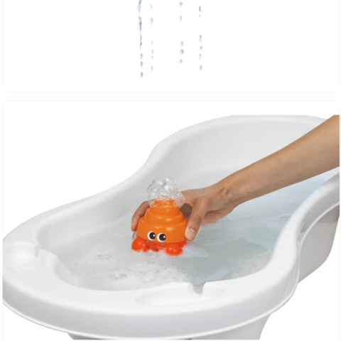 Jucarie de baie copii Chicco Crabul Hermit, 6-36 luni [1]