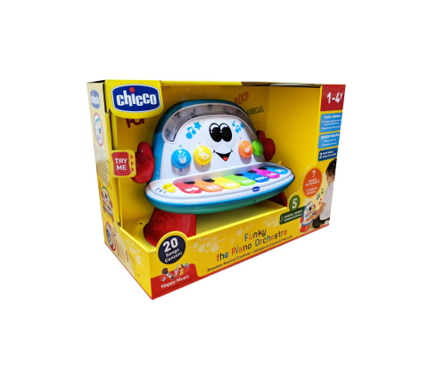 Jucarie electronica Chicco Funky, Pianul Orchestra, 1-4 ani [4]
