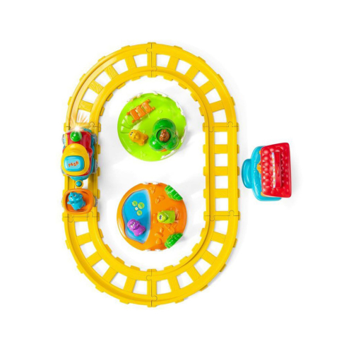 Jucarie electronica vorbitoare Chicco Trenuletul aventurii ABC, IT/EN, 1-4 ani [4]