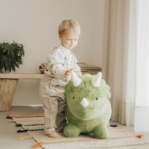 Jucărie gonflabilă premium Wild & Soft Soft Bouncy Dino – jucărie activă pentru interior, pompă inclusă [4]