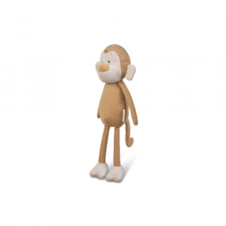 Jucarii senzoriale - Jucarie moale, “Jungle Party” Longleg Plushie Monkey