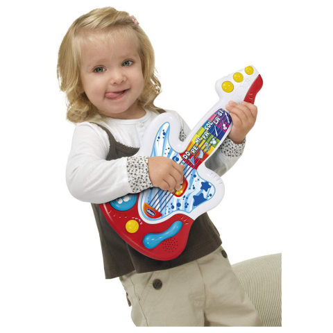 Jucarie muzicala Chicco 3 in 1 Prima mea chitara, 9luni-4ani [2]