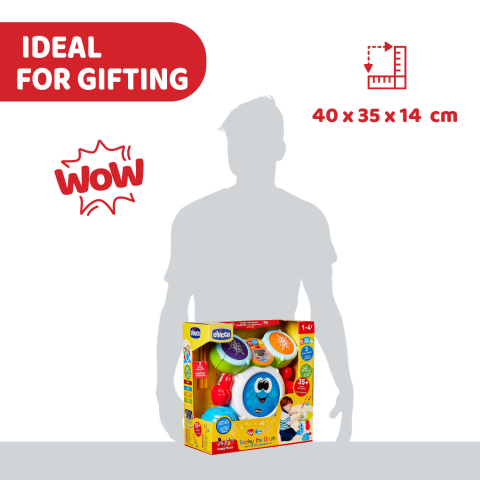 Jucarie muzicala Chicco Rocky tobosarul, 1-4 ani [1]