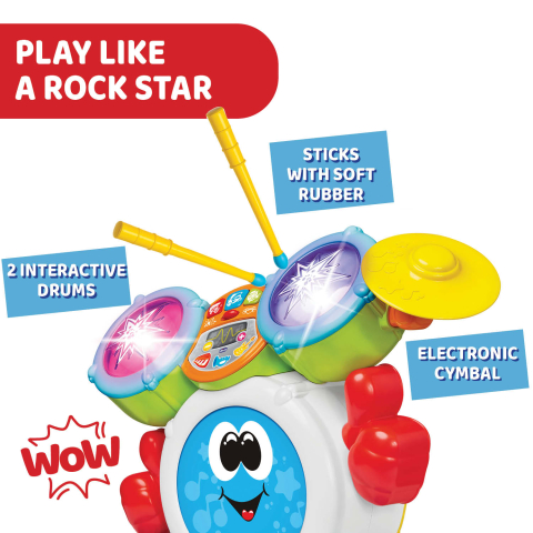 Jucarie muzicala Chicco Rocky tobosarul, 1-4 ani [8]