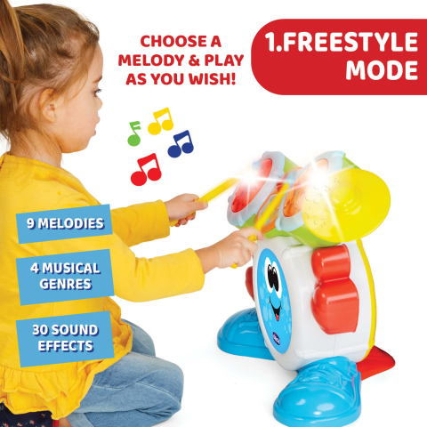 Jucarie muzicala Chicco Rocky tobosarul, 1-4 ani [7]