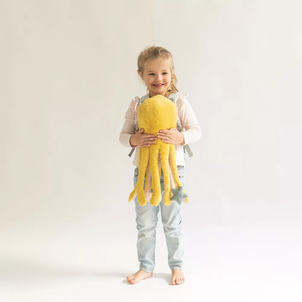 Jucarie senzoriala, de plus, "Ocean Life" Multiactivity Giant Plushie Octopus mint [4]