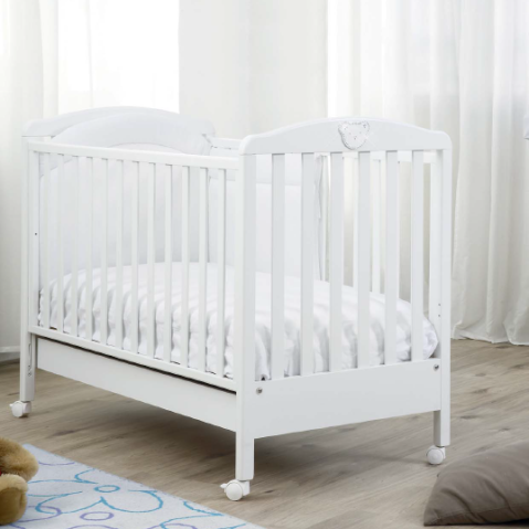 Kit pentru somn liniștit → pătuț + saltea Italia + CADOU lenjerie din 3 piese [3]