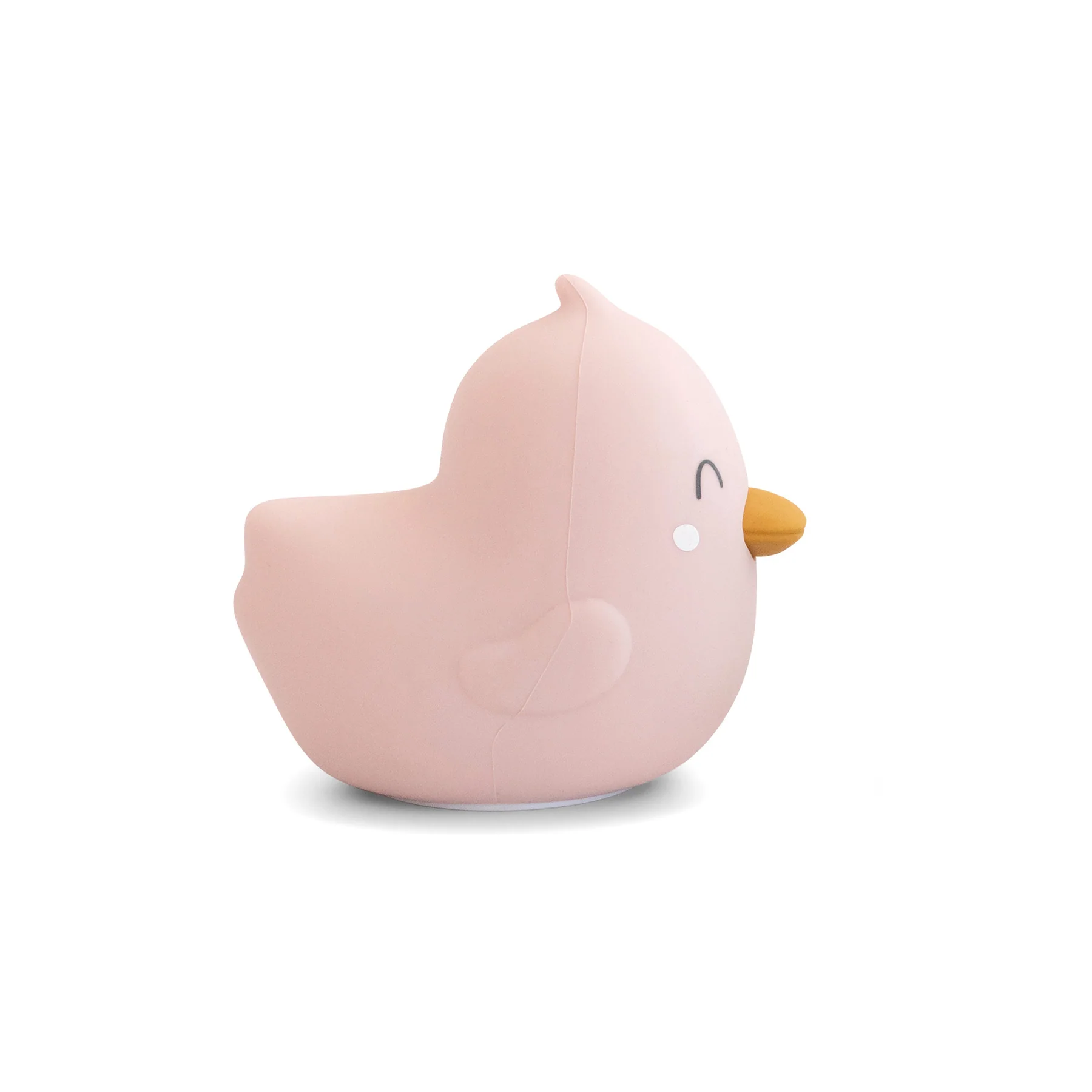 Lampa de veghe din silicon premium, diverse lumini, USB tip C, Led, Bright Duck, roz [2]