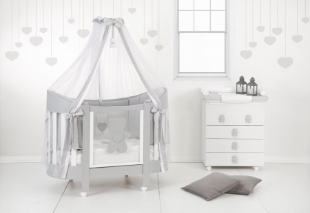 Lenjerii patut lux 127x63cm - Lenjerie pentru patut din lemn oval premium high 4 piese Eva Soft Made in Italy