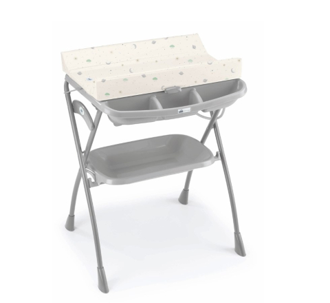 Comode si mese de infasat - Masă de baie pliabilă cu saltea de înfășat și cădiță anatomică – Volare (0–11 kg)