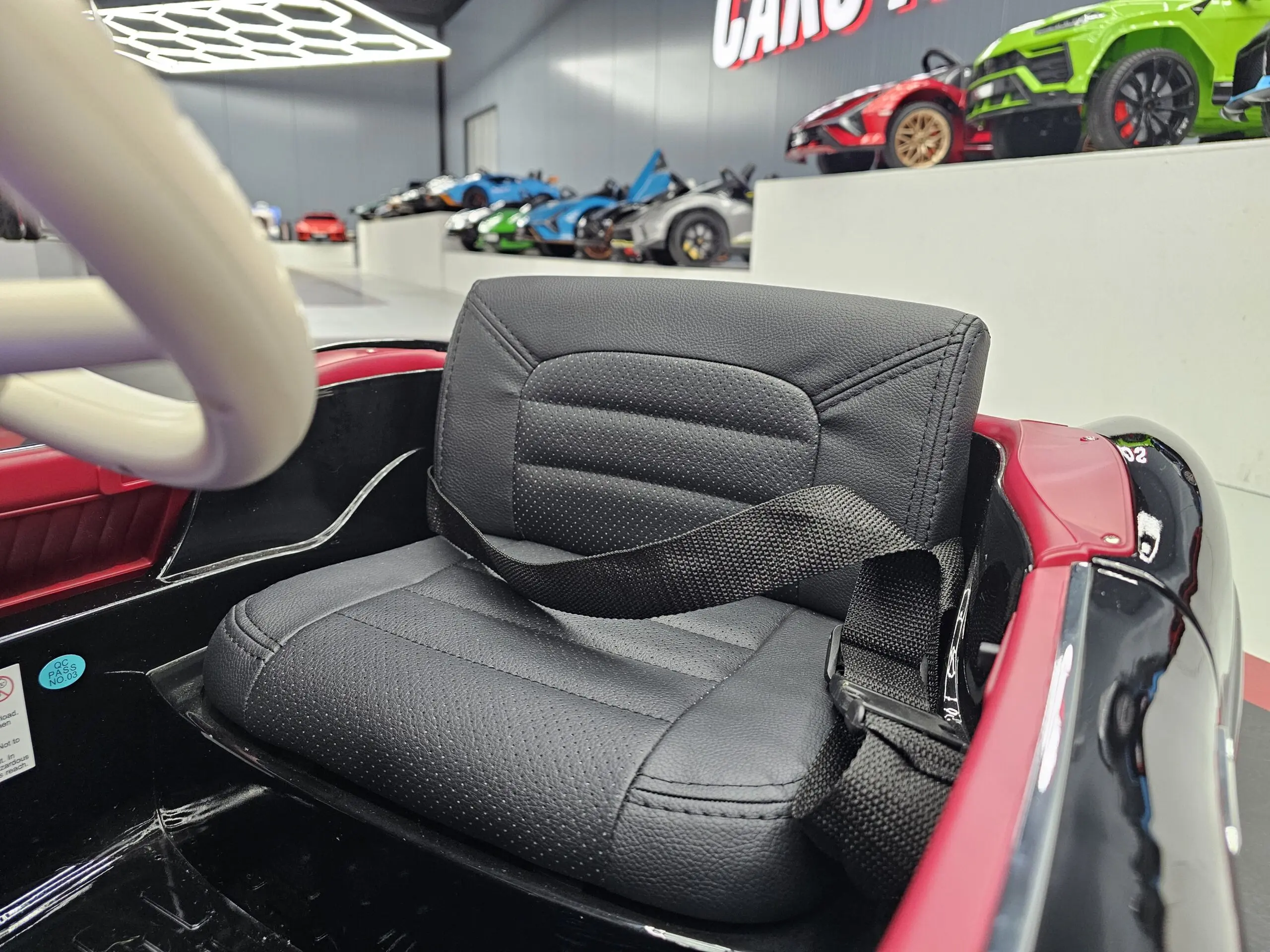 Mașină electrică BMW 507 12V Negru Metalic, Licență Oficială – Design Clasic, Telecomandă 2.4G [12]