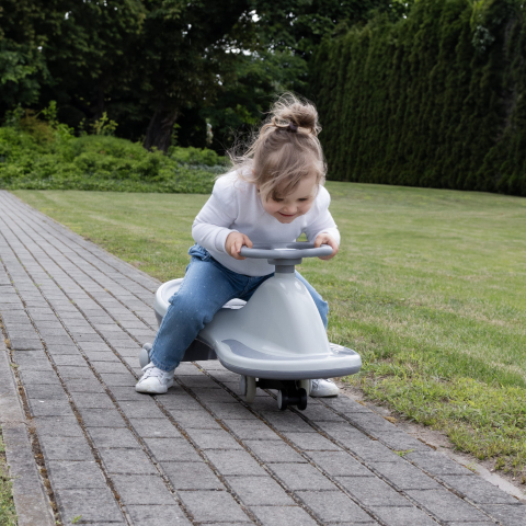 Mașinuță gravitațională Kidwell ROLLO Grey cu roți LED, 3+ ani, până la 100 kg [10]