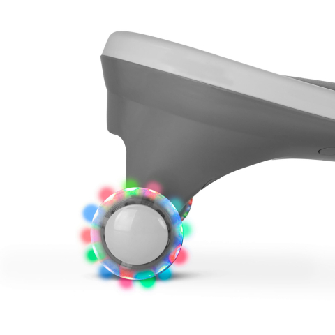 Mașinuță gravitațională Kidwell ROLLO Grey cu roți LED, 3+ ani, până la 100 kg [6]
