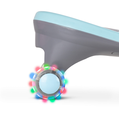 Mașinuță gravitațională Kidwell ROLLO Blue cu roți LED, 3+ ani, până la 100 kg [6]