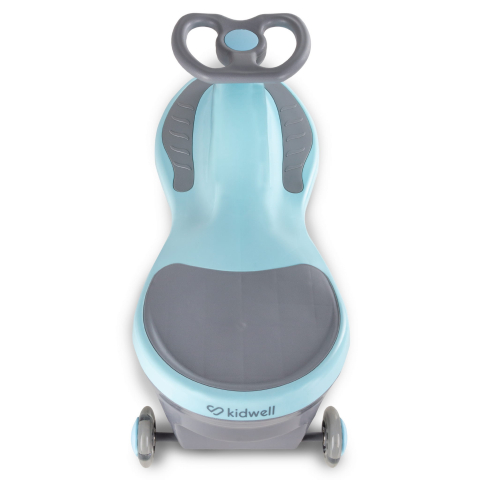 Mașinuță gravitațională Kidwell ROLLO Blue cu roți LED, 3+ ani, până la 100 kg [5]
