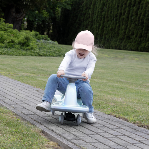 Mașinuță gravitațională Kidwell ROLLO Blue cu roți LED, 3+ ani, până la 100 kg [10]