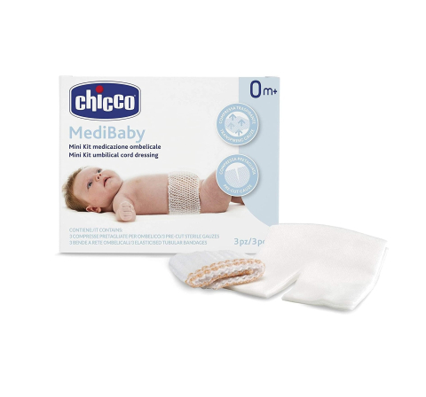Accesorii baie - MiniKit ombilical Chicco MediBaby, 0luni+