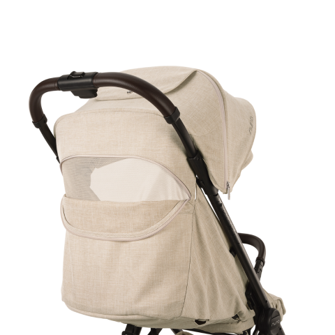 Nuna x BMW - Carucior ultracompact cu pliere automata TRVL lx, bej Mica [5]