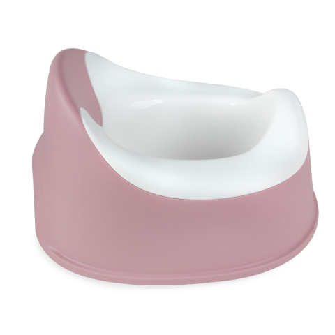 Olita copii, Nilo, recipient detasabil, bază antiderapantă, barieră anti-stropire, Roz [3]