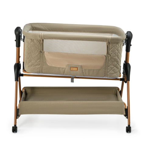 ONINO - Patut co-sleeper NEST.me, Misty Taupe [6]